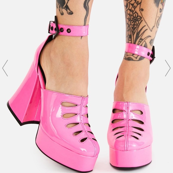 Lamoda: CRISIS MODE CUT OUT HEELS 🌸SOLD🌸 - Picture 1 of 3